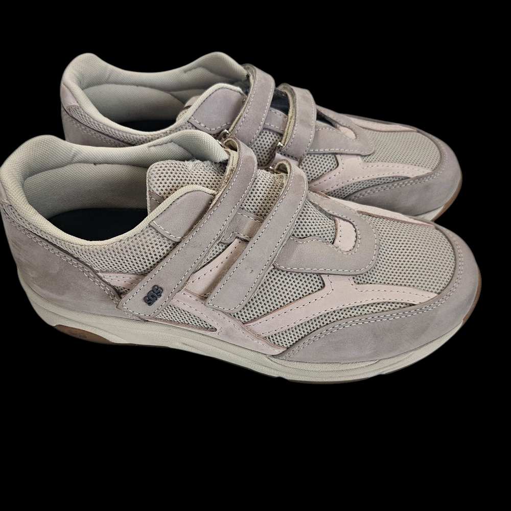 SAS TMV Walking Shoe Size 9.5 W  Men ColorTaupe/Pink